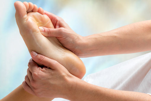 Fussreflexzonen-Massage